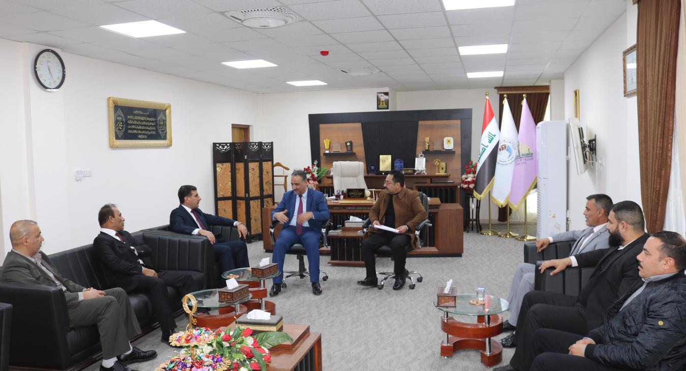 Reception of a ministerial committee