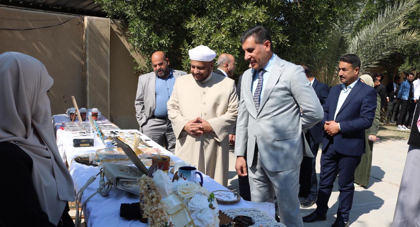 The conclusion of the charity bazaar