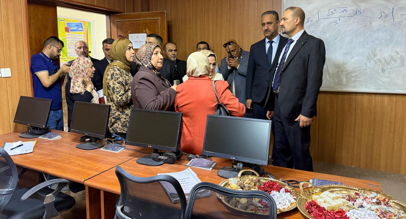 Receiving a ministerial committee to establish a faith department